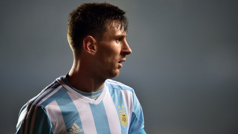 Lionel Messi de Argentina. (Getty)