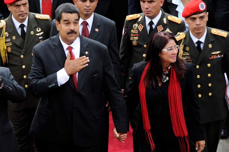 Presidente de Venezuela, Nicólas Maduro y la primera dama Cilia Flores (Getty Images)