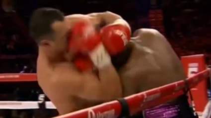 VER: Wladimir Klitschko se da una Trompada a si Mismo