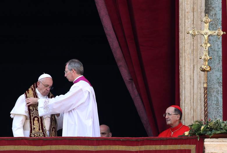 <> on December 25, 2015 in Vatican City, Vatican. Navidad en el Vaticano, Papa mensaje de navidad