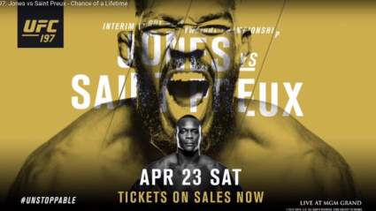 ¿Cuándo es UFC 197: Jones vs. Saint Preux? Fecha y Hora