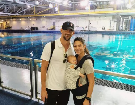 Michael Phelps novia, Michael Phelps familia, Michael Phelps hijo