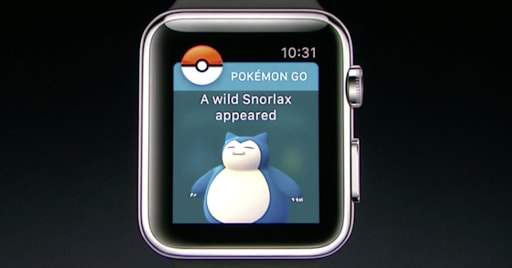 pokemon go apple watch