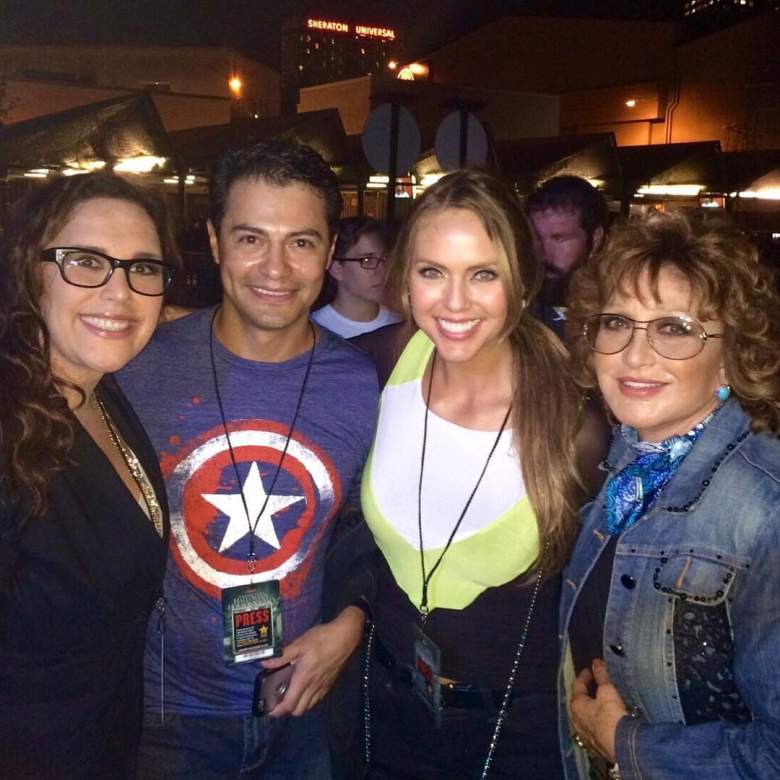 jessica Carrillo -y-esposo-Raul Angeles, Angélica María y Angélica Vale Raul Angeles, esposo de Jessica Carrilo