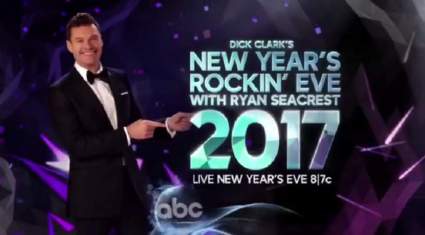 Dick Clark’s Rockin’ Eve 2016 – 2017: Las presentaciones musicales