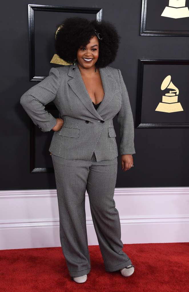 US-GRAMMY-SHOW-MUSIC-PRETELECAST-ARRIVALS Jill Scott