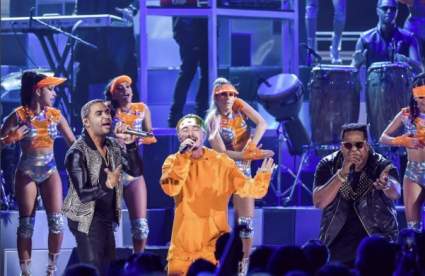 VER: Zion, Lennox y J Balvin en Premio Lo Nuestro 2017: ¿Por qué cortaron su presentación?