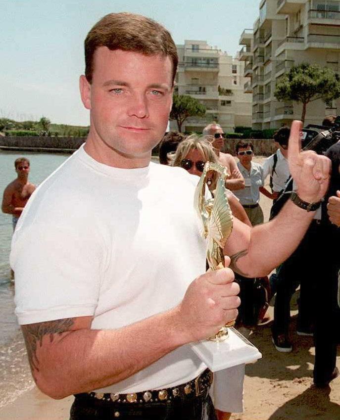 US actor John Wayne Bobbit, who had his penis cut