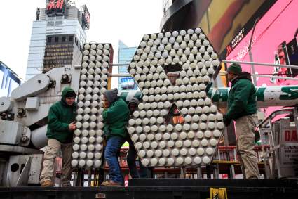 ahora VER GRATIS: Times Square Live Stream mismo de la caída de la bola