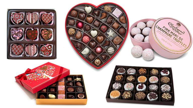 Las mejores cajas de bombones para San Valentine 2019