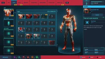 Cómo actualizar y cambiar su traje en Spider-Man PS4