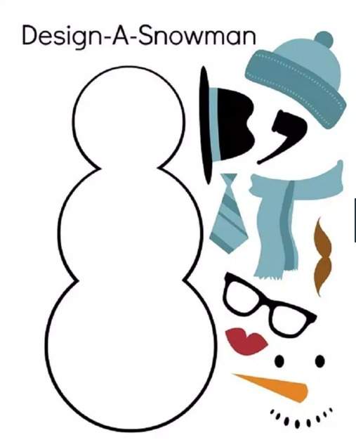Actividades Imprimibles para Niños Muñeco de Nieve Actividades Imprimibles para Niños en Navidad