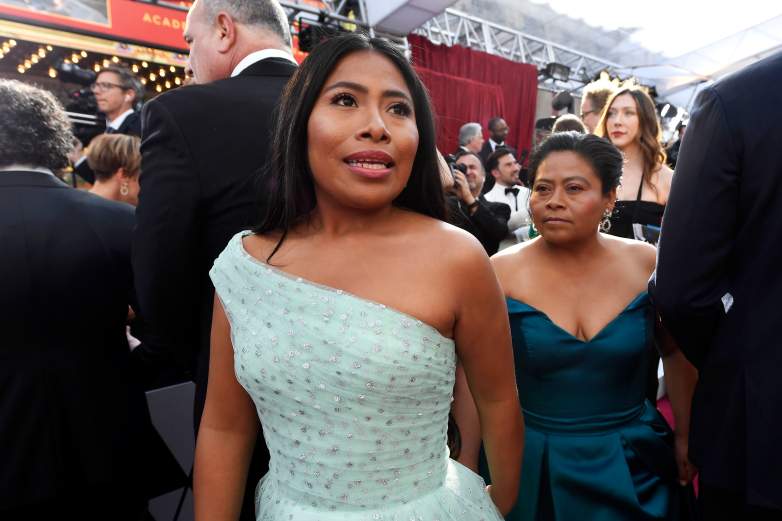 Yalitza Aparicio y su madre