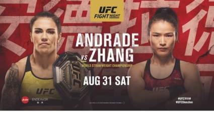 Andrade vs Zhang-UFC Fight Night: ¿A qué hora? LIVESTREAM