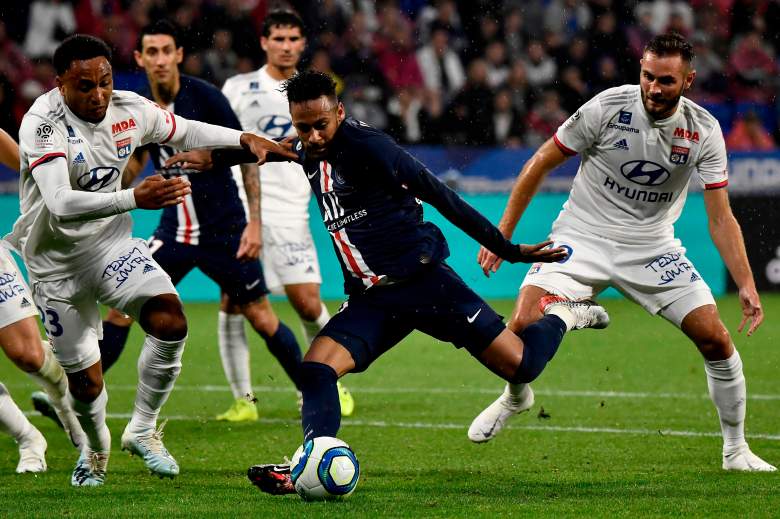 El gol de Neymar del PSG contra el Lyon