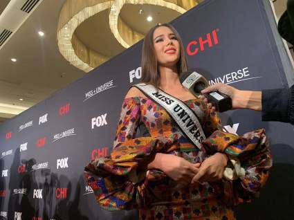 Escucha a la Miss Universo Catriona Gray hablando español: ¿qué tal este saludo?: VIDEO