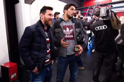 ¡JUNTOS EN EL SHOW! Así fue la noche rockera de Leo Messi, Antonela Roccuzzo y Luis Suárez