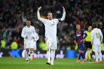 Sergio Ramos contestó la provocación de una figura del Barcelona