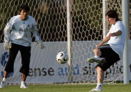 El portero que vio a Lionel Messi “llorando como un nene”