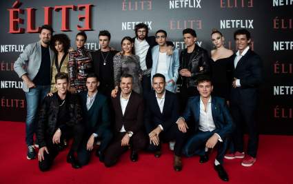 Actores que se despiden de la serie “Élite” de Netflix