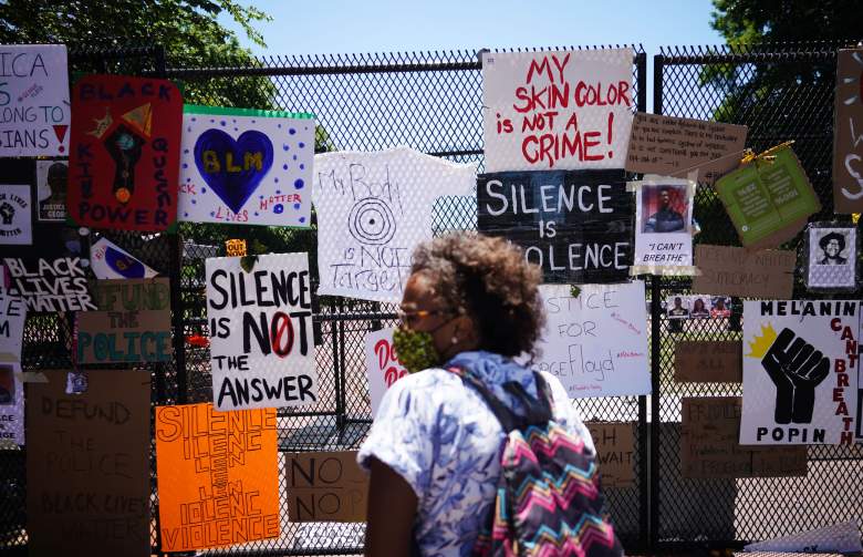 Trump puso muro en la Casa Blanca contra manifestantes, pero no ha podido ahuyentarlos