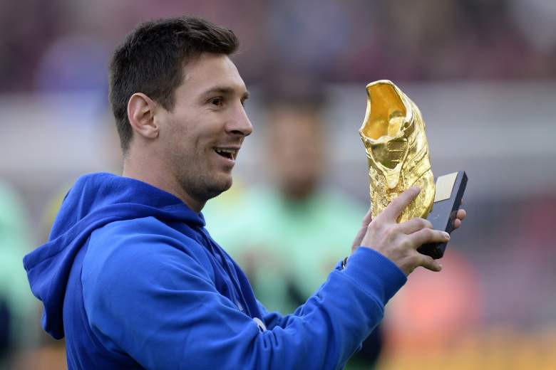 Messi con la Bota de Oro