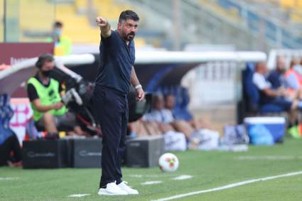 Gattuso (entrenador del Nápoles): “Si seguimos así, al Barcelona no le haremos ni cosquillas”