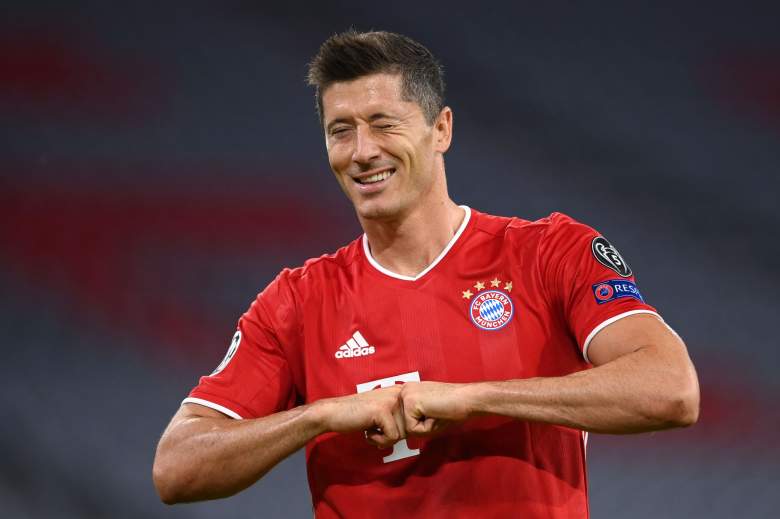 Robert Lewandowski jugador del Bayern Munich