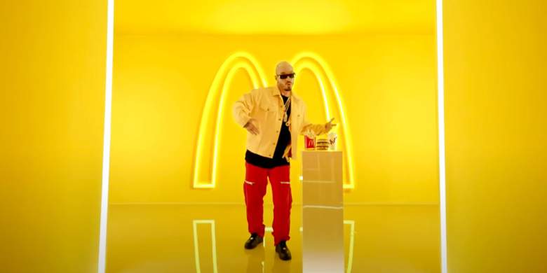 J Balvin presentó su menú en McDonalds