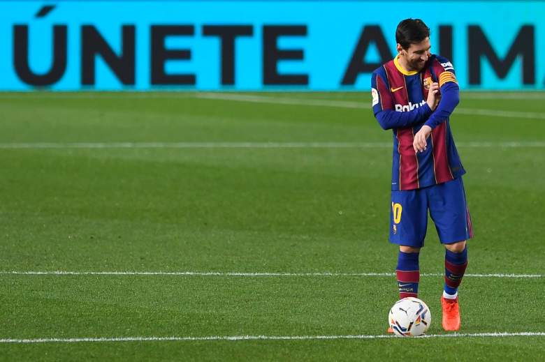 Lionel Messi frente al Real Betis - 2020