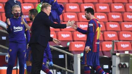 ¿Por qué Koeman no ha convocado a Messi en la Champions?