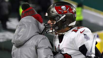 [VIDEO] Tom Brady con su hijo después de llegar a la final de la Superbowl