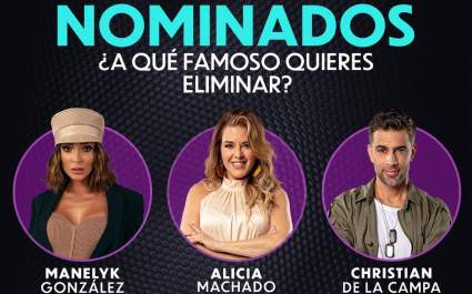 “La Casa de los Famosos”: Nominados – 22 de octubre: ¿Cómo votar?