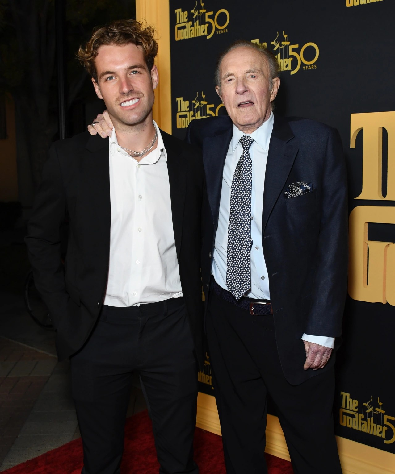 James Caan con su hijo, James Arthur Caan.