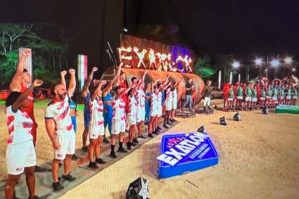 A estos dos atletas casi les da un ‘infarto’ en Clásico EXATLON: [Video]