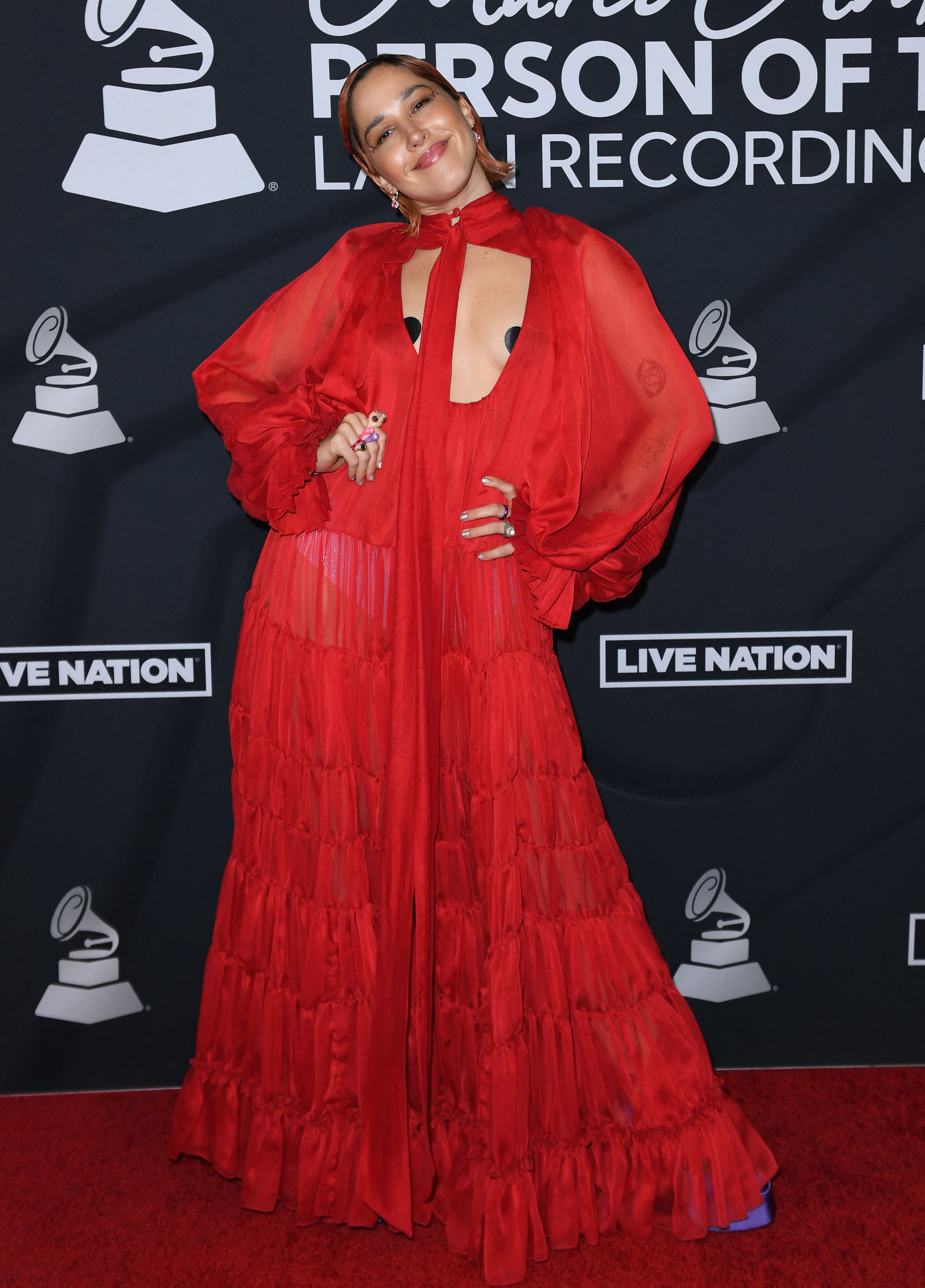 Elsa y Elmar en los Latin Grammy