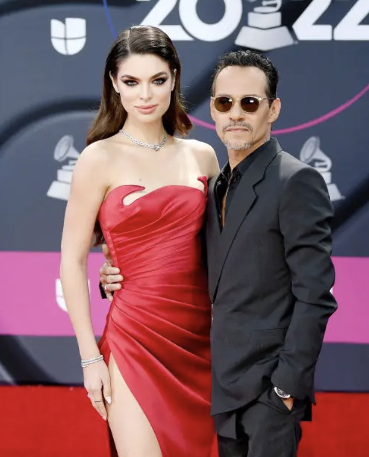 Latin Grammys 2022: Marc Antony y Nadia Ferreira