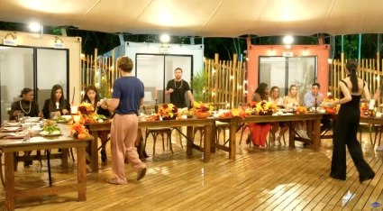 MIRA a los Famosos y Contendientes festejando Thanksgiving – VIDEO
