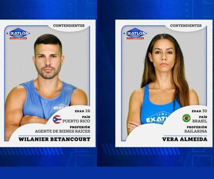 EXATLON: Llegan refuerzos Azules: ¿Quiénes son Wilanier Betancourt y Vera Almeida?