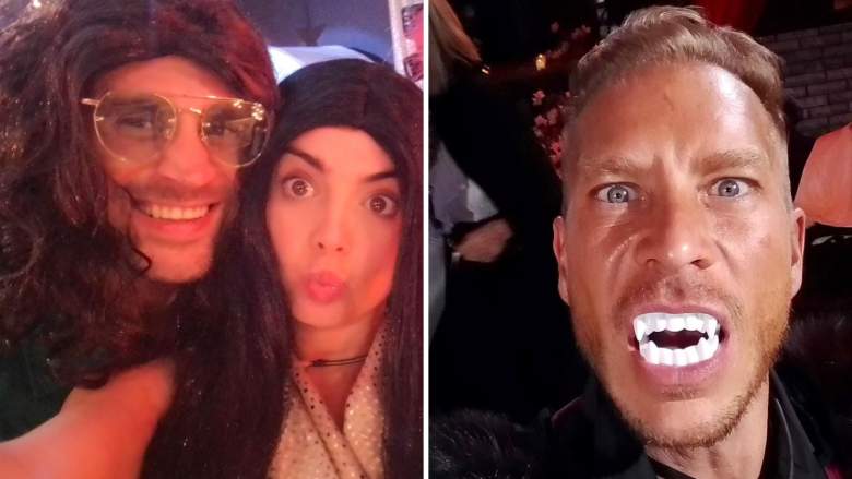 Daniella Navarro y Nacho Casano en Halloween de 2022