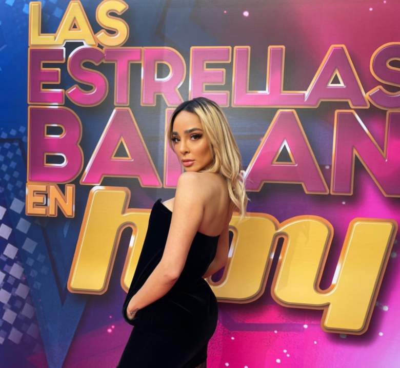 Manelyk en Las Estrellas Bailan en Hoy