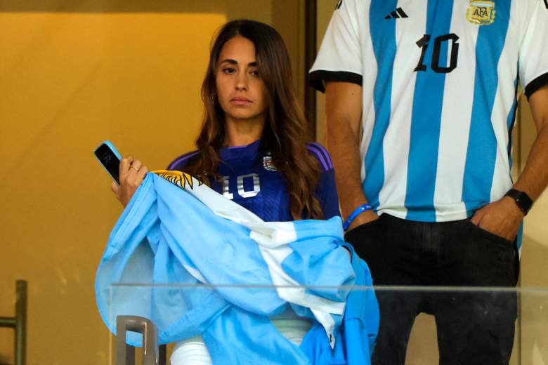 Antonela Roccuzzo imitó la bronca de Messi contra el neerlandés Wout Weghorst