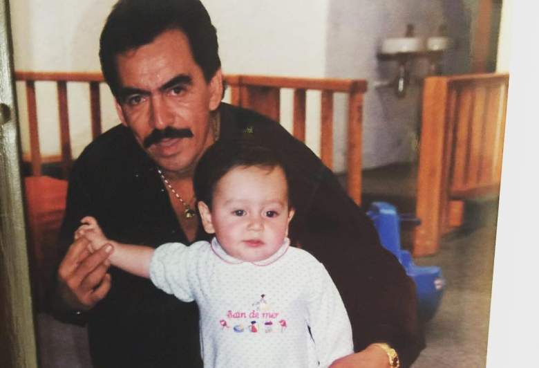 Fotos de Julián Figueroa de Niño junto a su papá, Joan Sebastian