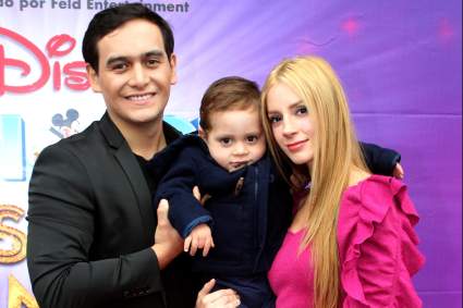 Ime Garza, esposa de Julián Figueroa, se despide del hijo de Joan Sebastian