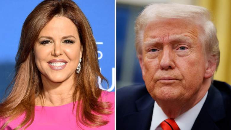 María Celeste Arrarás y Donald Trump Gaza Trump