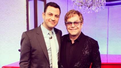 WATCH: Elton John’s realiza ‘Tiny Dancer’ en Jimmy Kimmel Live [VIDEO]