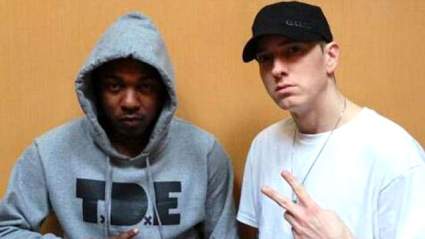 WATCH: Eminem & Kendrick Lamar’s ‘Love Game’ Lyric Video
