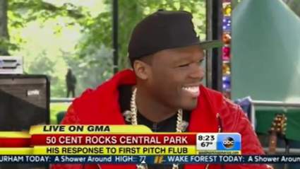 WATCH: 50 Cent Performs on ‘Good Morning America” > Talks About Worst First Pitch