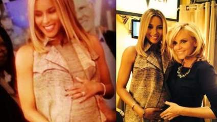 VIDEO: Ciara Reveals Baby Bump on The View