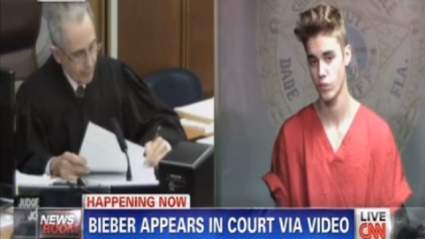 WATCH: Justin Bieber no está feliz en la sala de audiencias Video